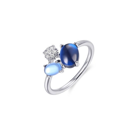 Gisser Jewels - Ring - Zilver - Zirconia - 12 mm