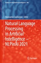 Studies in Computational Intelligence- Natural Language Processing in Artificial Intelligence — NLPinAI 2021
