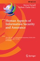 IFIP Advances in Information and Communication Technology- Human Aspects of Information Security and Assurance