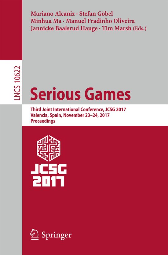 Lecture Notes in Computer Science10622- Serious Games - cover