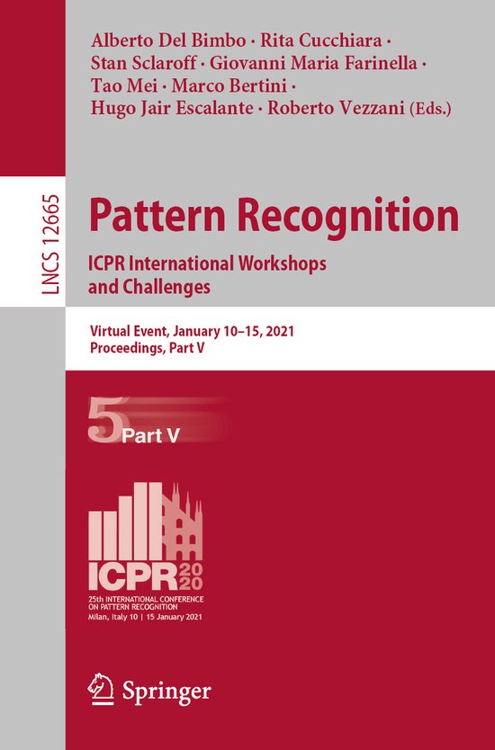 Pattern Recognition ICPR International Workshops and Challen ... - cover