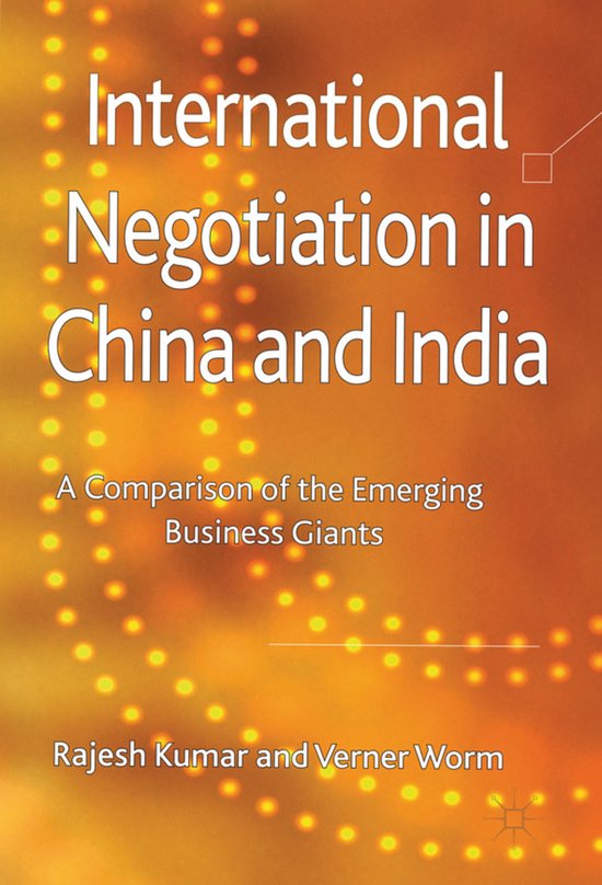 International Negotiation in China and India - cover