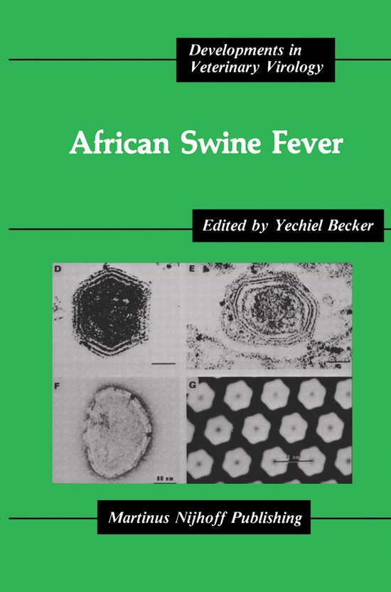 Developments in Veterinary Virology3- African Swine Fever - cover