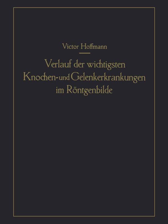Verlauf der wichtigsten Knochen- und Gelenkerkrankungen im R ... - cover