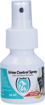 Excellent spray de contrôle de l'urine - Enlève facilement les taches et les odeurs d'urine - Convient aux chiens - 50 ml