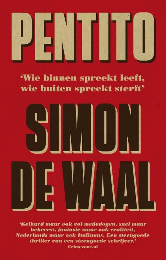 Cover van het boek 'Pentito'