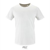 SOL'S - Milo T-Shirt - Wit - 100% Biologisch Katoen - 3XL
