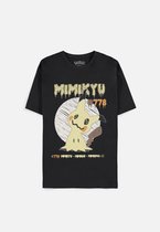 Pokémon Heren Tshirt -S- Mimikyu Zwart