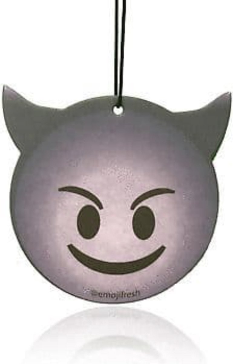 CGB Emoji Smiling Face with Horns Pack of 2 Air Fresheners