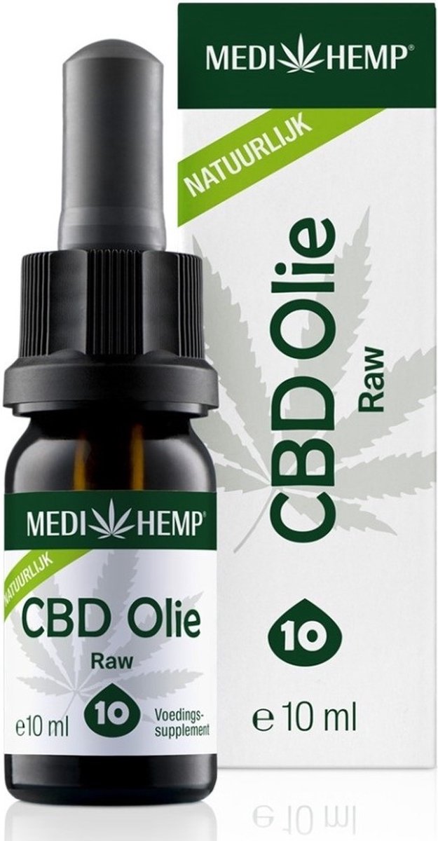 Goedkoopste CBD Olie Raw 10 10ml (Medihemp