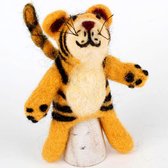 Marionnette à doigt Tigre Feutre - 12cm