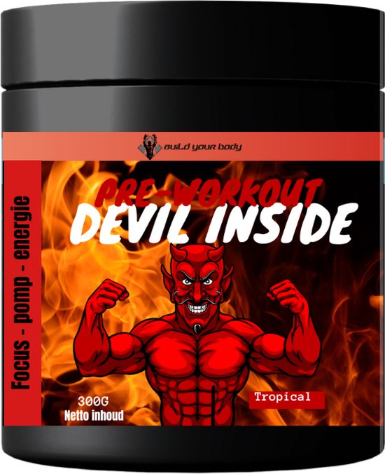 pre workout devil inside tropical smaak