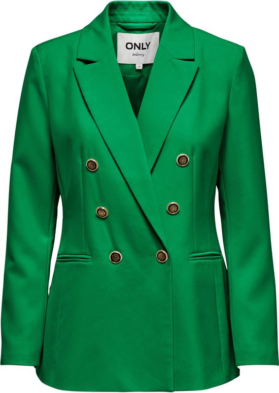 Only Blazer Onlastrid Life L/s Fitted Blazer Cc 15245222 Green Bee Dames Maat - 36