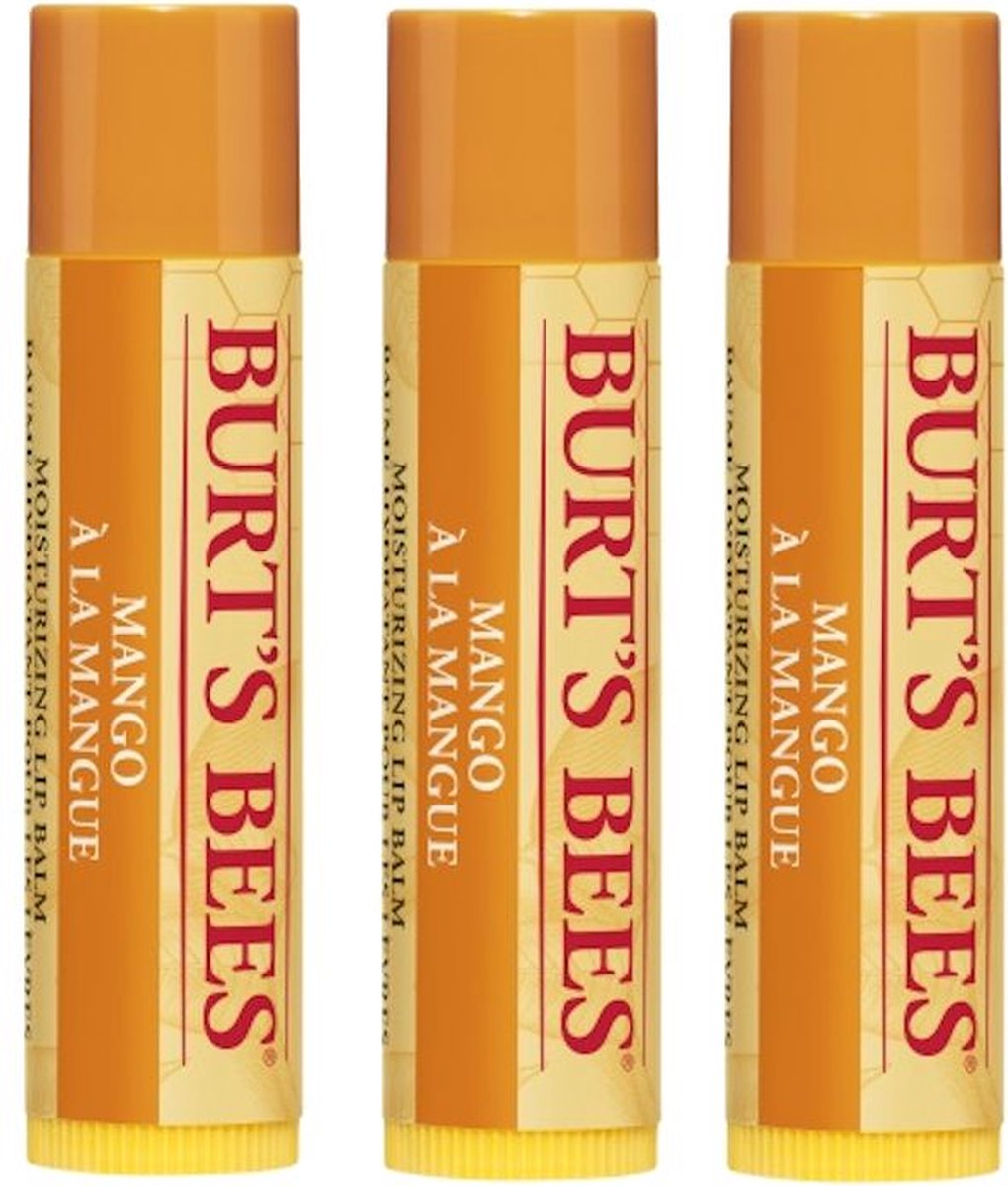 BURT'S BEES - Lip Balm Mango - 3 Pak