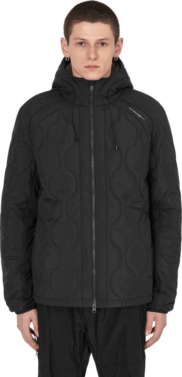 Oakley Insulated Definition Jacket Zwarte Outdoor Jas Waterdicht Ademend Warme Isolatie Reflecterende details voor betere zichtbaarheid in slecht weer Stretchstof voor extra comfort Iconisch Oakley Merklogo en Patch Ideaal voor Outdo