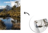 Behang - Fotobehang Natuurgebied Cradle Mountain Tasmanië - Breedte 175 cm x hoogte 260 cm