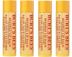 BURT'S BEES - Lip Balm Beeswax - 4 Pak