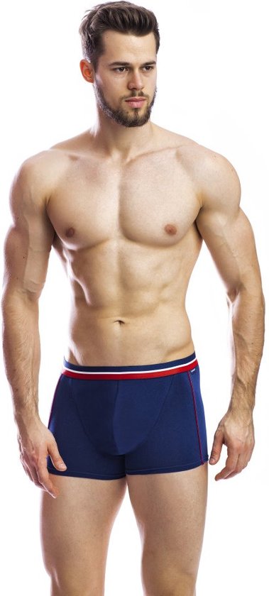 Boxer - Homme - Bleu marine - Katoen - Taille 2XL