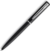 Waterman Allure-balpen | Zwarte lak | Medium penpunt | Blauwe inkt | Geschenkverpakking