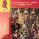 Mozart: Piano Concertos for 2 & 3 Pianos; Concert Rondos