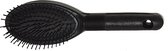 Rojafit - Pneumatische Haarborstel - Zwart - Afmeting: Lang 23cm. x Breed 6,5 cm.