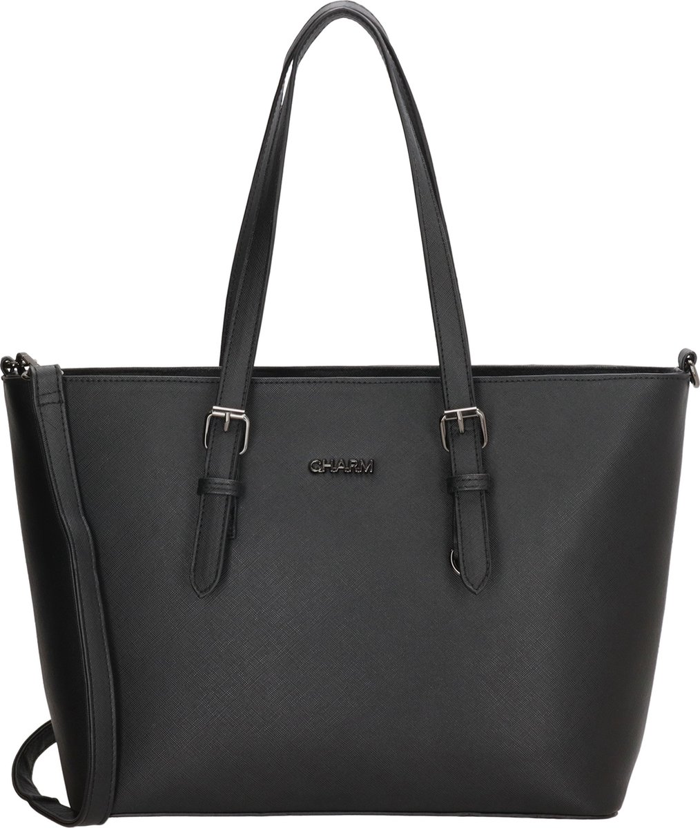 Charm London Birmingham Hand Schoudertas Shopper 15 6 inch Laptopvak Ideale School. bol