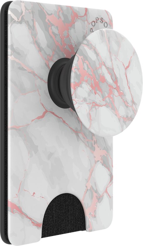 PopSockets Verwisselbare PopWallet+ - Roze Goud Lutz