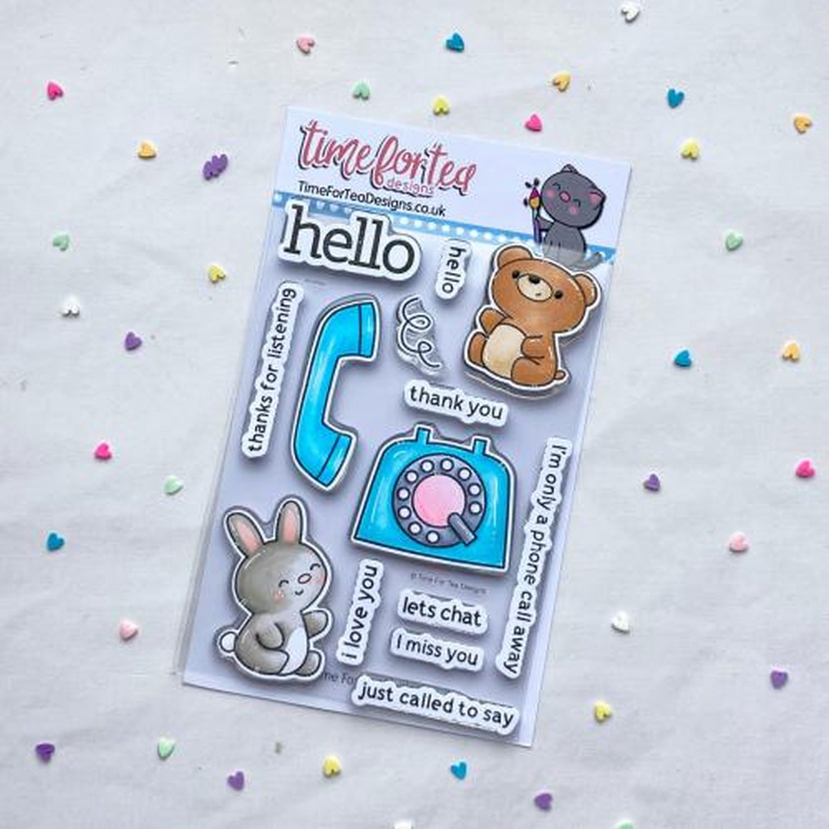Let's Chat Clear Stamps (T4T/884/Cha/Cle) (DISCONTINUED)