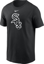 NIKE MLB Chicago White Sox T-shirt à col rond et manches courtes avec grand logo pour homme Zwart - Taille S