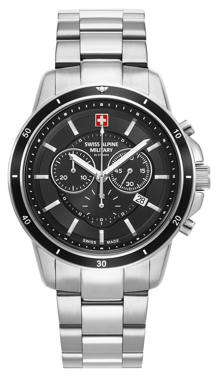 Swiss Alpine Military 7089.9137 Douglas heren horloge 46 mm