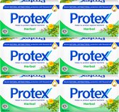 Protex Handzeep Herbal - Antibacteriële Handzeep - 6 x 90g - Voor Gezicht en Lichaam - Soap - Zeep Blok - Handzeep Voordeelverpakking