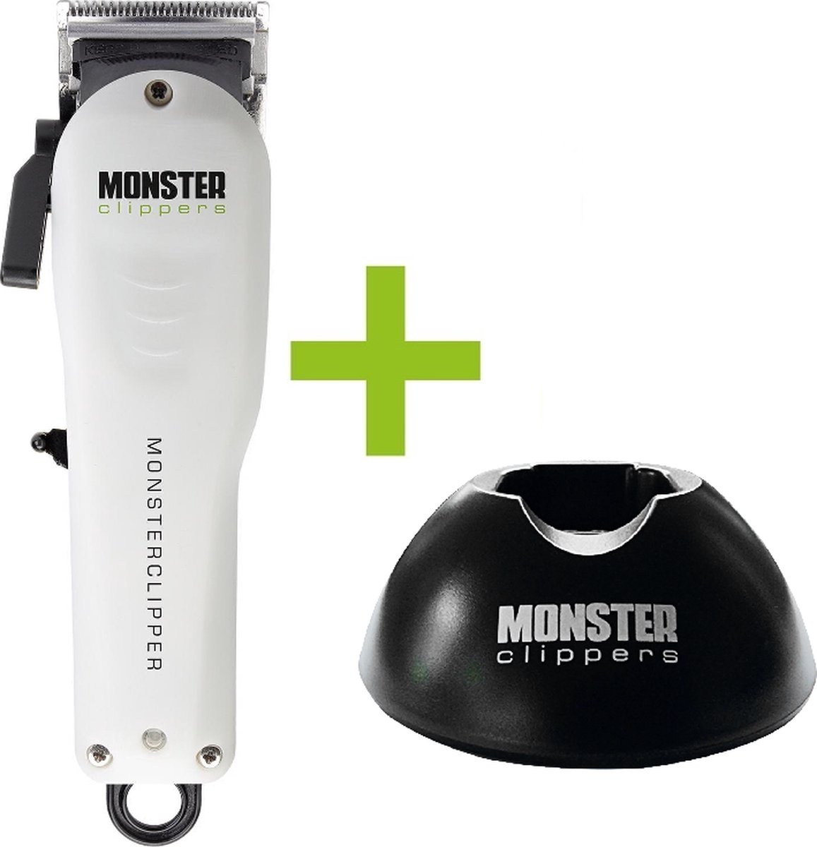 Monster Clippers Monsterclipper Taper Blade + Laadstandaard - Professionele Tondeuse - Draadloos - 6.500RPM