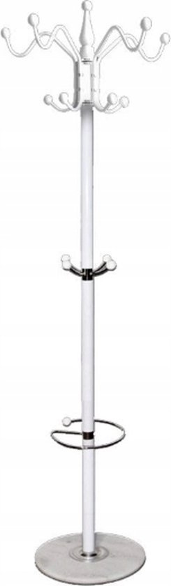 Kapstok Unilux Access staand hout wit - GK Kapstok Unilux Access staand hout wit - GK