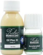Rubio Monocoat Oil Plus 2C - Ecologische Houtolie in 1 Laag voor Binnenshuis - Vanilla, 130 ml