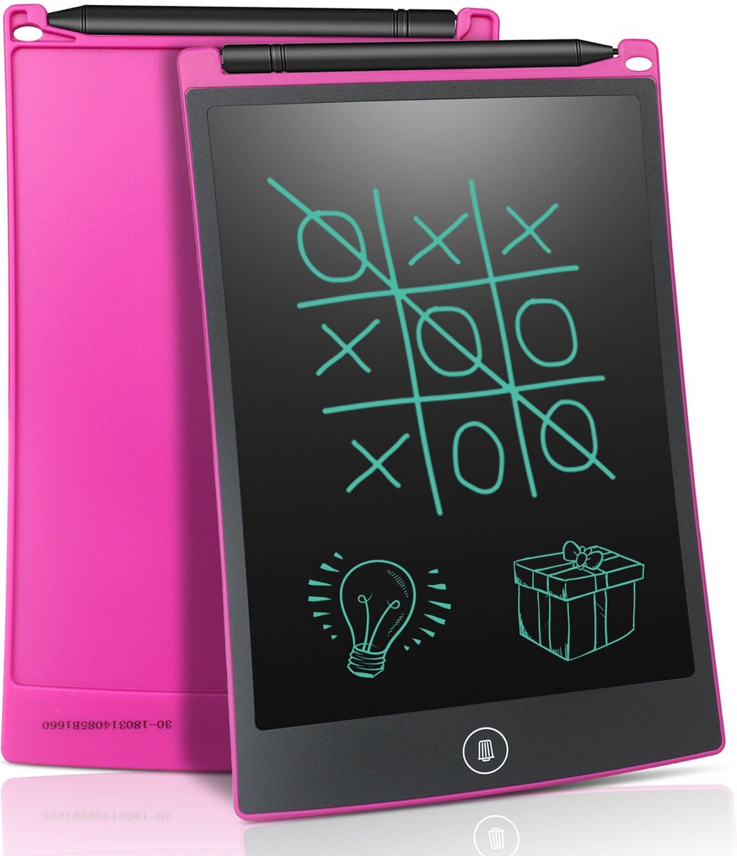 LCD Tekentablet Kinderen - Kleuter - Speelgoed - Meisje - Jongen - Teken iPad - Teken Speelgoed - Speelgoed voor Onderweg - 8,5 inch - Roze