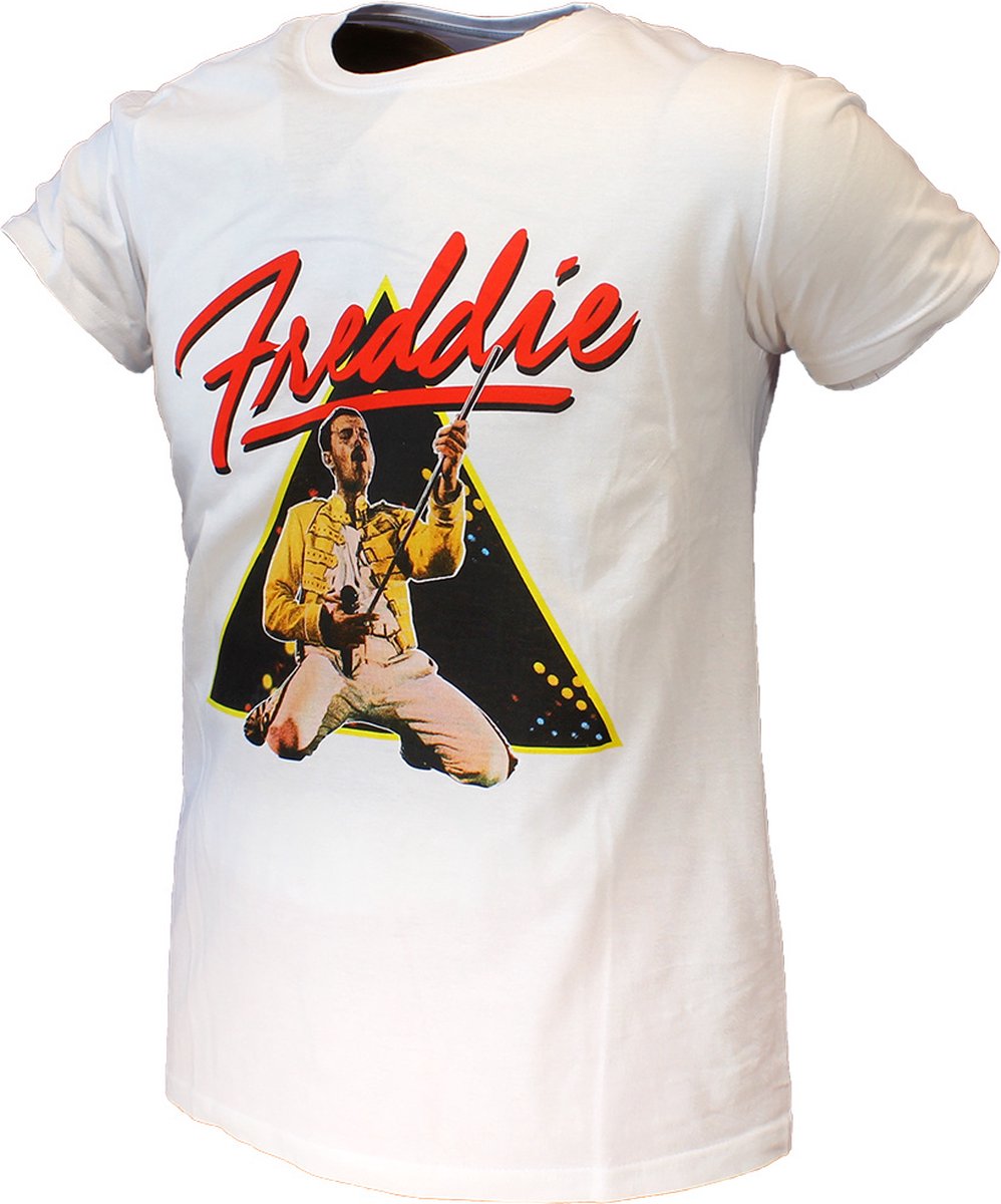 Freddie Mercury Triangle T-Shirt - Officiële Merchandise - XXL