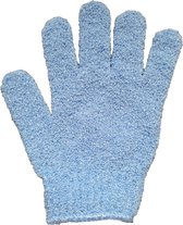 Scrub handschoenen - scrub washand - scrubhandschoenen - oDaani - Licht blauw