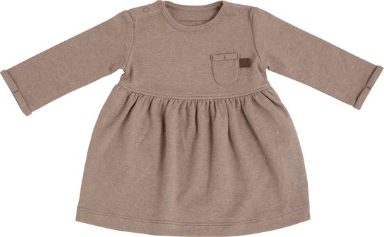 Baby's Only Jersey robe Melange - Argile - 56 - 100% coton écologique - GOTS