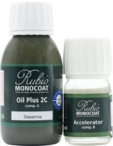 Rubio Monocoat Oil Plus 2C - Ecologische Houtolie in 1 Laag voor Binnenshuis - Savanna, 130 ml