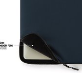 Pipetto Sleeve Organiser – geschikt voor Macbook Pro 14 Inch (2023, 2021), 13 Inch (2016, 2017, 2018, 2019, 2020) en Macbook Air 13 Inch (2018, 2019, 2020) – waterbestendig – schokabsorptie - marine blauw