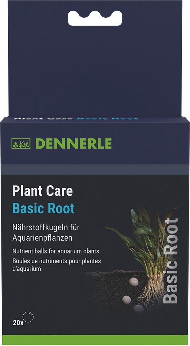 Dennerle Plant Care Basic Root 20st - Aquarium plantenvoeding