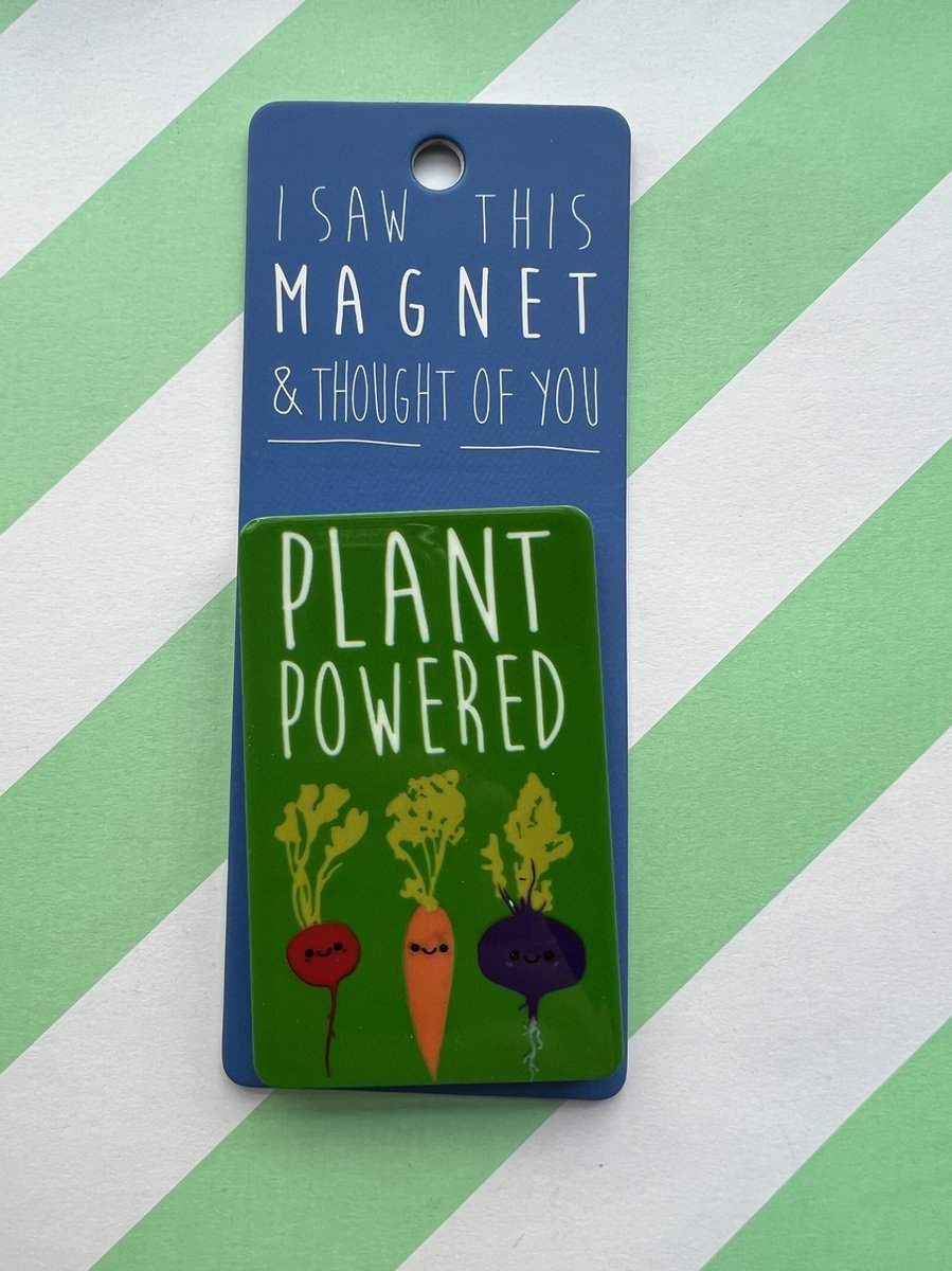 Koelkast magneet - Magnet - Plant Powered - MA57