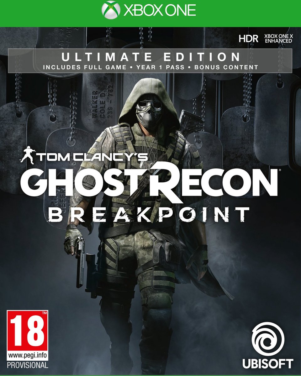 Tom Clancy's Ghost Recon: Breakpoint Ultimate Edition + Nomad figurine |  Jeux | bol.com