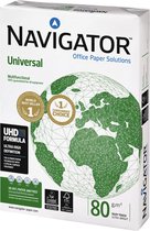 Kopieerpapier Navigator Universal A4 80gr wit 500vel - 5 stuks