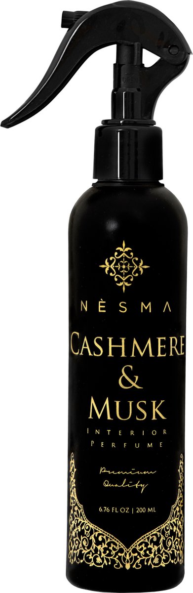 Nèsma Fragrances - Cashmere & Musk - Huisparfum - Interieurspray - Roomspray - 200 ml