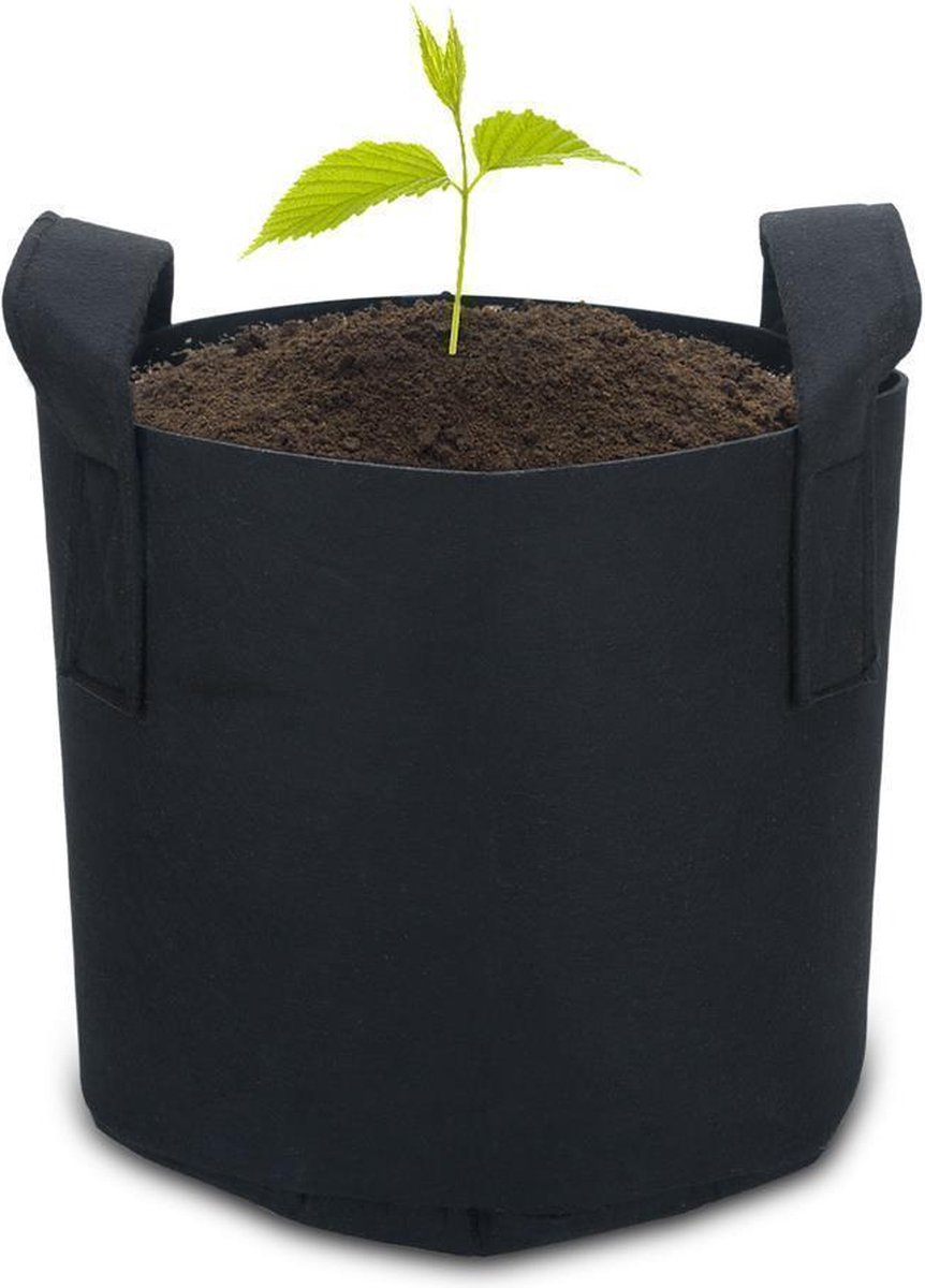 Intirilife vliesplantenzak in 75 liter 20 Gallon 55 x 30 cm