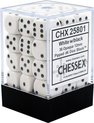 Afbeelding van het spelletje Chessex 36-Die Set Opaque 12mm - White/Black