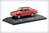 VOLVO 144 - rood - 1:43 - Ed Atlas #6 - - Modelauto - Schaalmodel - Modelauto - Miniatuurauto - Miniatuur autos