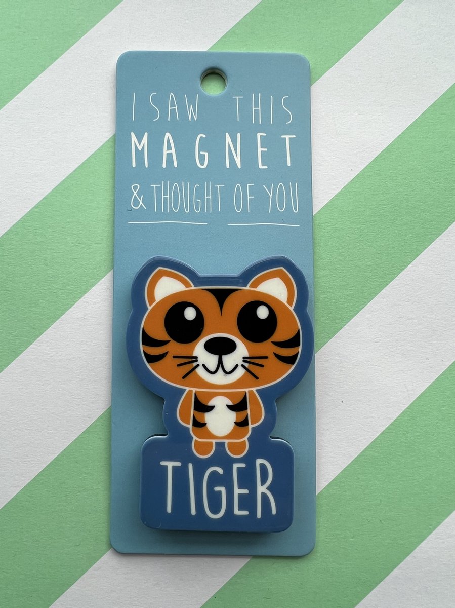 Koelkast magneet - Magnet - Tiger - MA84