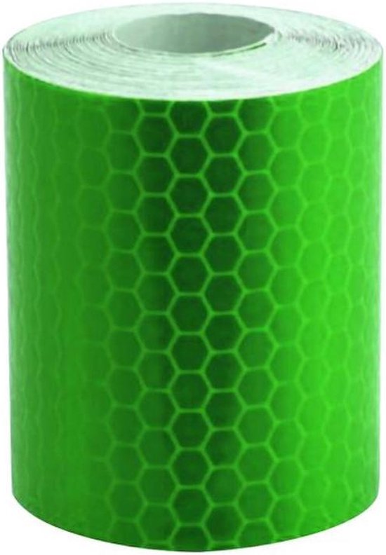 3-meter-reflecterende-tape-5cm-breed-reflecterende-tape-groen-bol